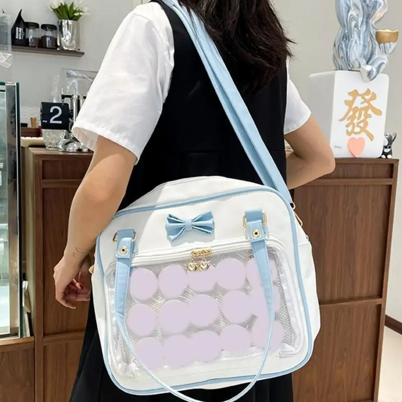 2023 حقيبة كروسبودي للفتيات في سن المراهقة سعة كبيرة حمل حقيبة JK موحدة حقيبة يد حقيبة مدرسية تنوعا حقيبة ساعي حقائب الكتب 20CA