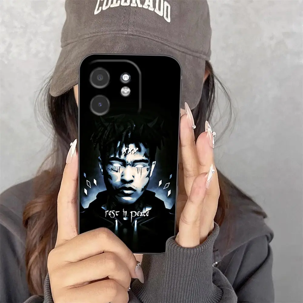 Rap Singer X-XXXTentacions Cover Phone Case For Infinix NOTE 12 GT 20 30 40 50 50X 60 TECNO POVA NEO 2 4 5 6 7 Funda Shell Capa
