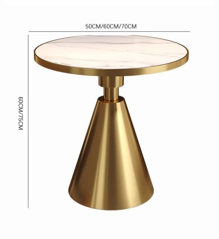 Simple modern living room sofa corner table bedside table small round table