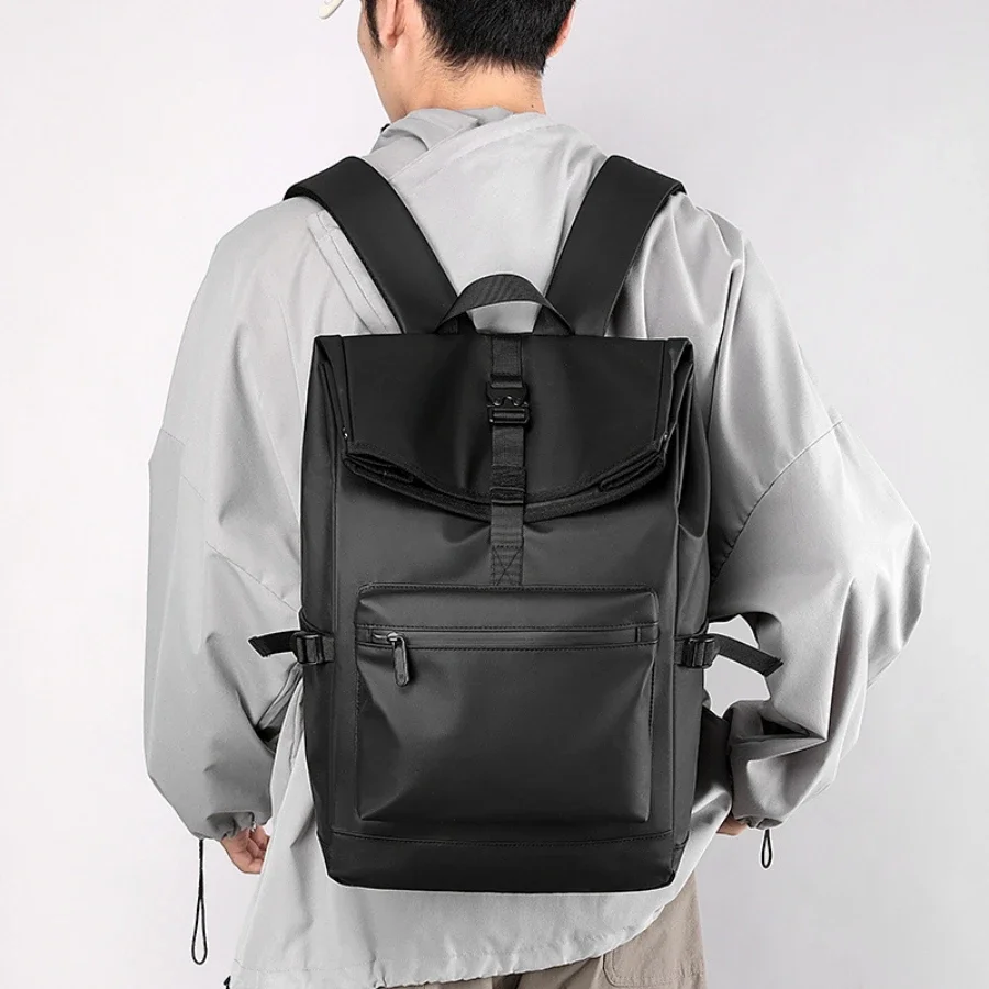 Mochila de Negócios Urbana para Homens Mochila Moda Mochila de Alta Qualidade, Grande Capacidade, Mochilas Multifuncionais para Laptop, Mochila Escolar de 17"