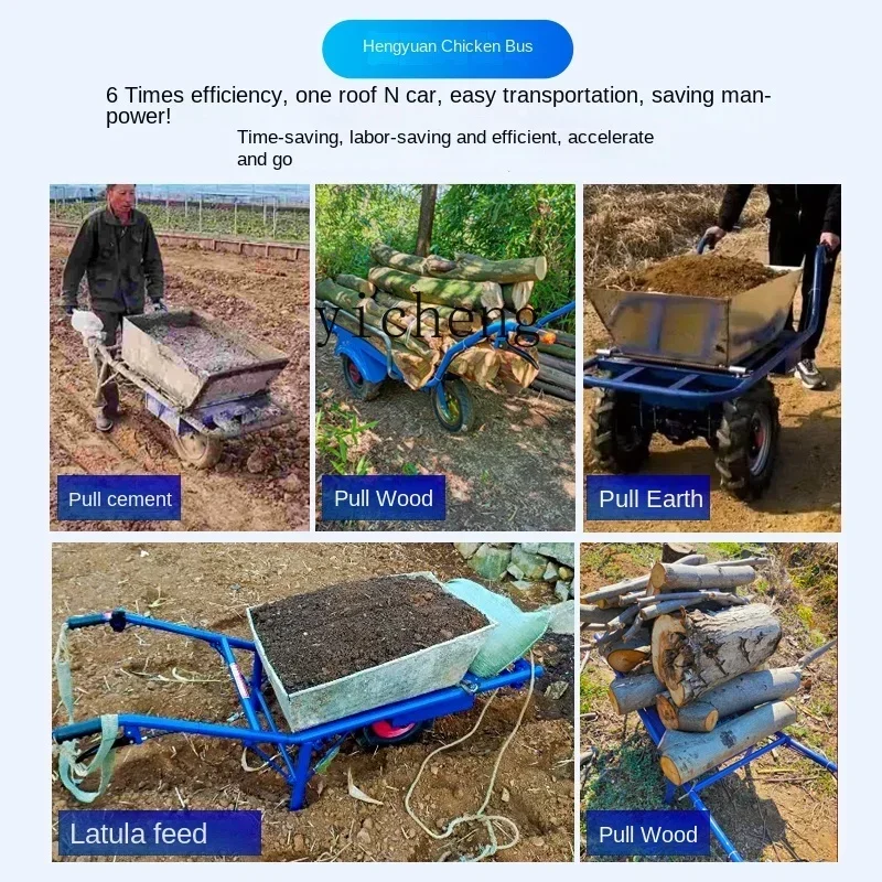 Tricycle électrique ménage main pousser verger camion transport nouveaux modèles