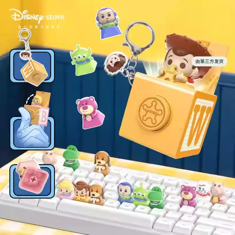 TOPTOY Toy Story Llavero Loco - Figura Coleccionable en Caja Sorpresa, Llaveros, Juguete Antiestrés, Regalo