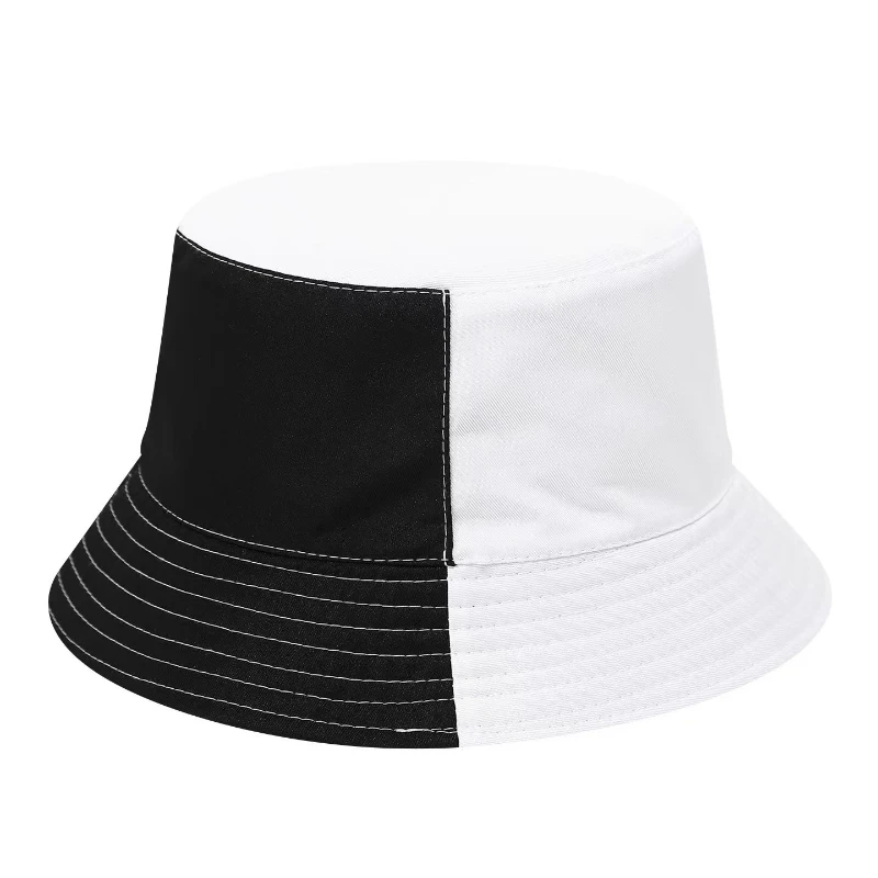 

Custom Logo Fisherman Hat Women Double Color Wide Eaves Outdoor Sunshade Hat Men