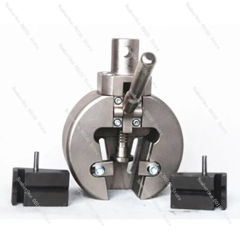 Wedge Tensile Clamp Grips Jaws WDW-50 5T Tensile Machine Clamp Mouth Collet For Universal Tensile Testing Machine