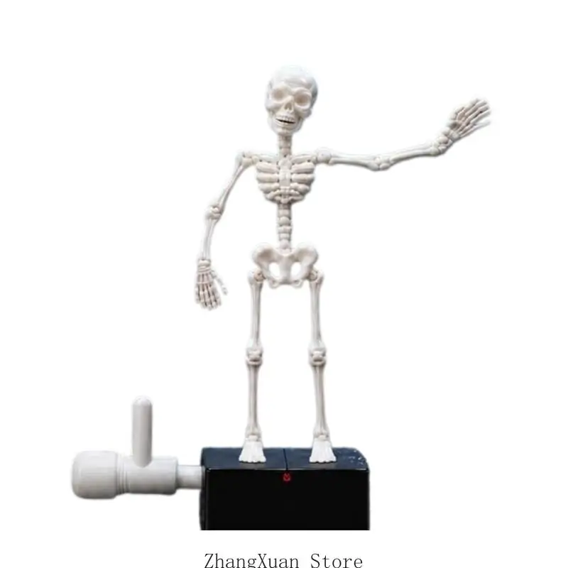 Aquarien Dynamische Skelettfigur Dekoration für Halloween-Fischtanks Display 3XUF – Detail 8