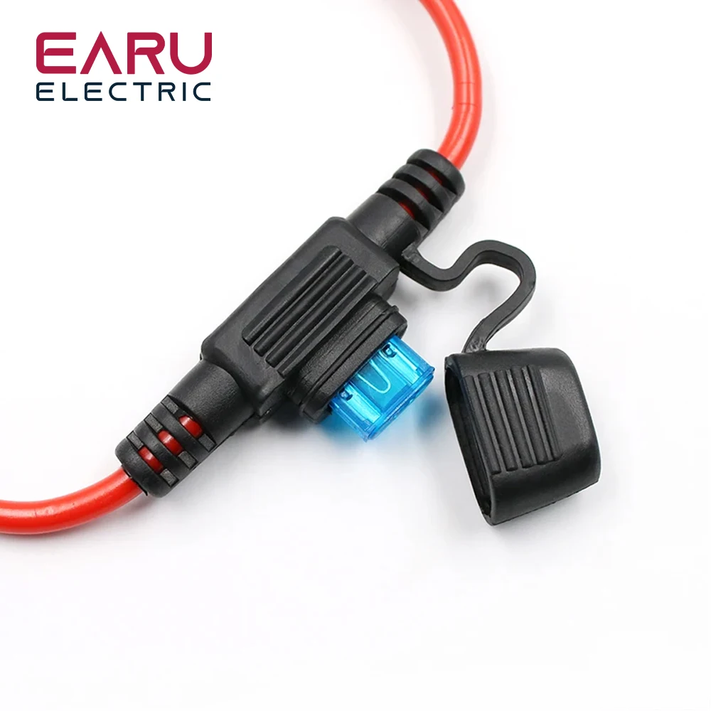 12V Car Waterproof Fuse Holder Socket TAP Adapter Micro/Mini/Standard ATM APM With 10A Blade Car Auto Motorcycle Motorbike Fuse