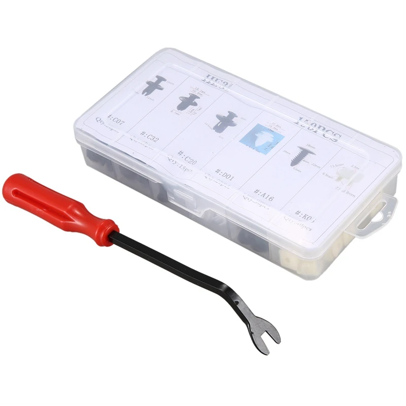 Sensor de cigüeñal A0031532728 con juego de 0031532828 piezas, remaches de plástico, Clips de pasador de empuje de parachoques con herramienta de extracción, 150