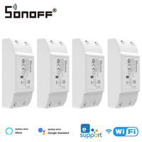 SONOFF BASICR4 DIY WiFi Switch Breaker Relay Moudle Timer Smart Home Smart Switch EWeLink APP Control For Alexa Google Home