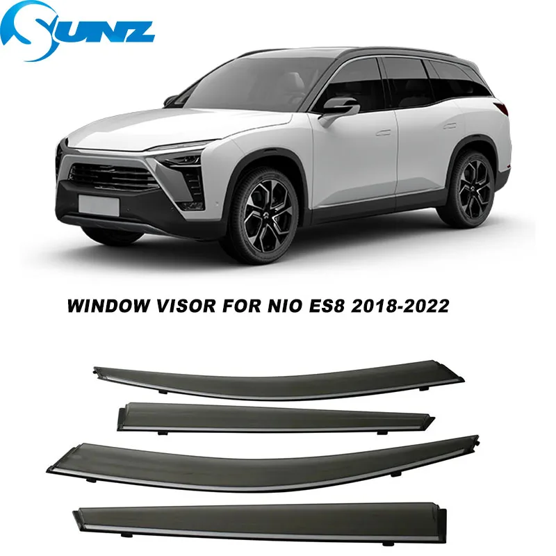 

Window Visor For NIO ES8 2018 2019 2020 2021 2022 Weathershield Sun Rain Deflector Guard Side Window Deflector