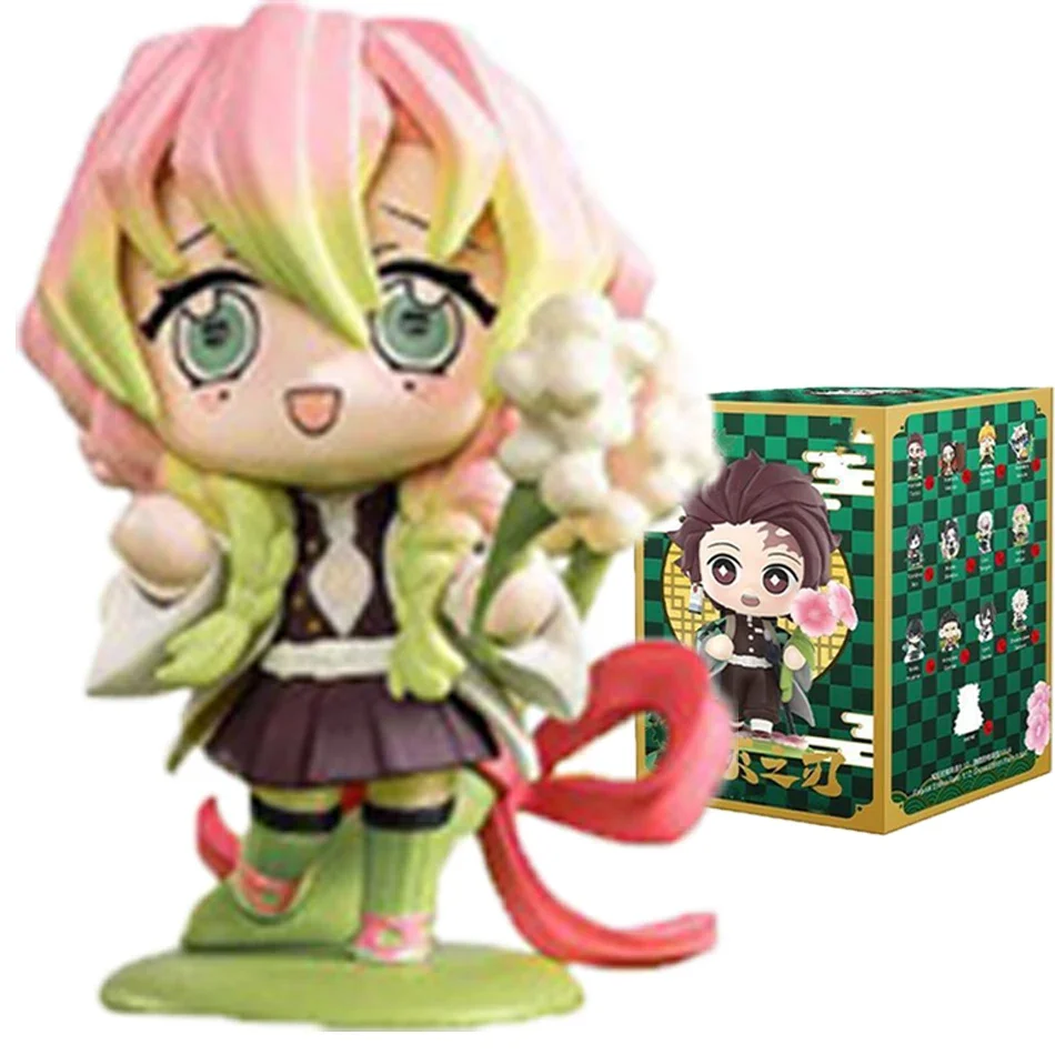 Demon Slayer Tanjiro Kamado Nezuko Anime-Cartoon-Figur Blindbox Kreative Personalisierte Statue Modell Ornament Überraschungsgeschenkbox – Detail 5