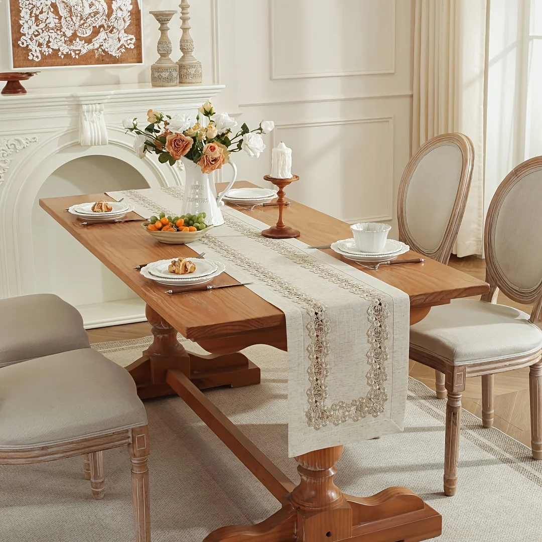 1 шт. Декоративная дорожка на  – обзор и цена Christmas Table Runner