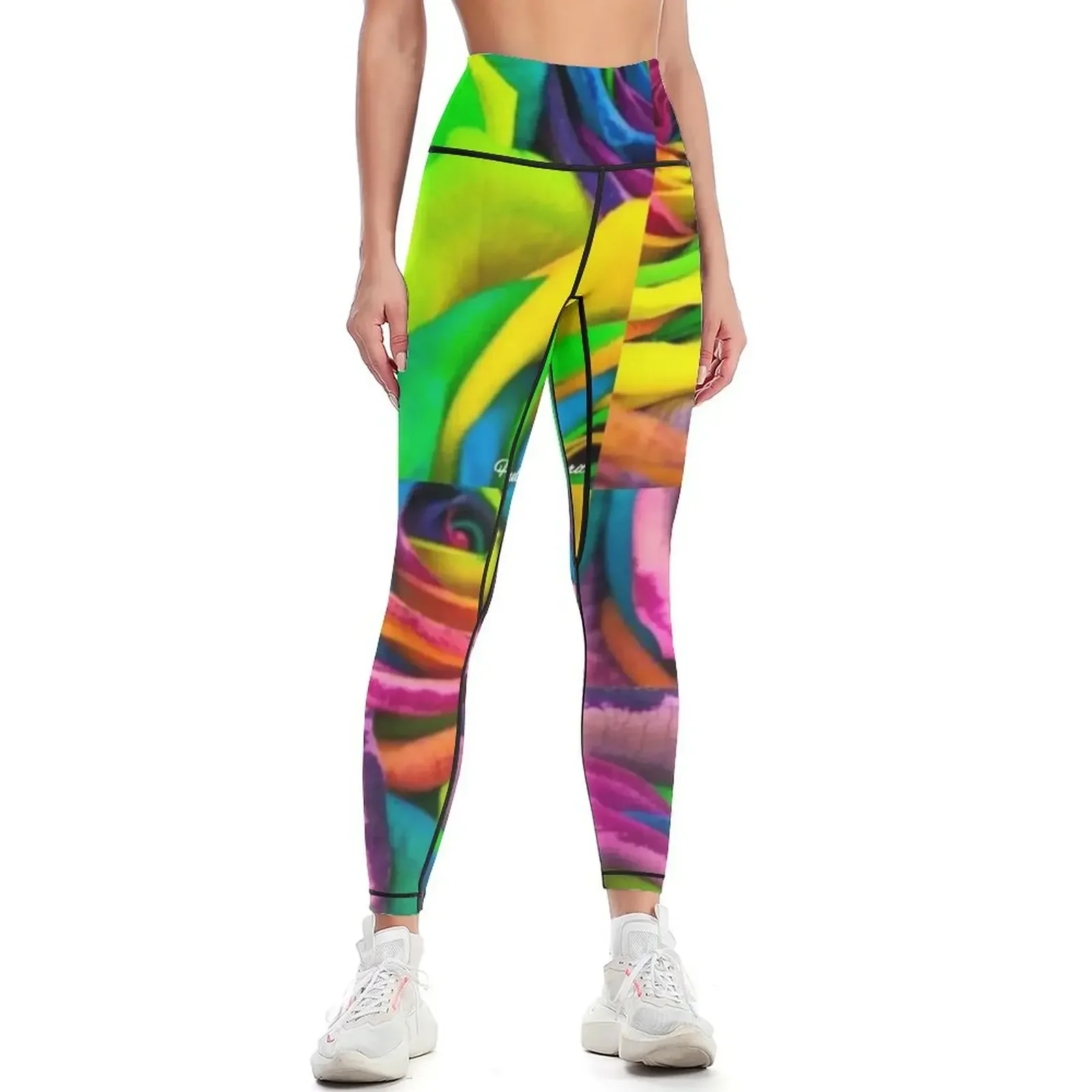 

Colour Run Leggings Women's gym gym womans Women's high waist push up legging Womens Leggings