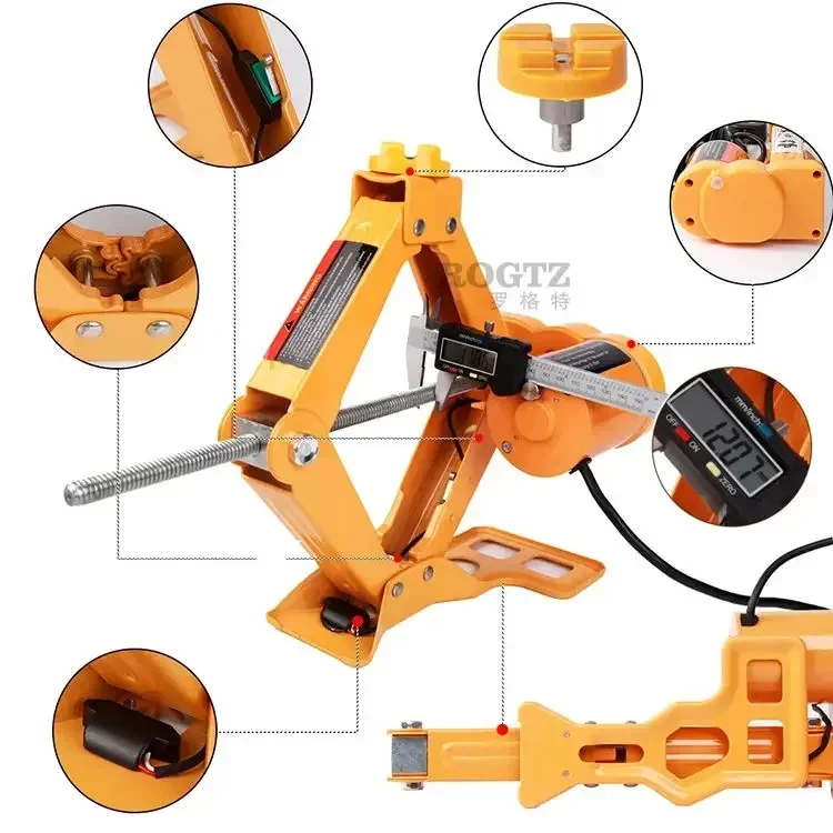 

Electric Car Jack 5 Ton Heavy Duty 135MM-370mm Lift Height New Wholesale for Car Repair And Maintenance