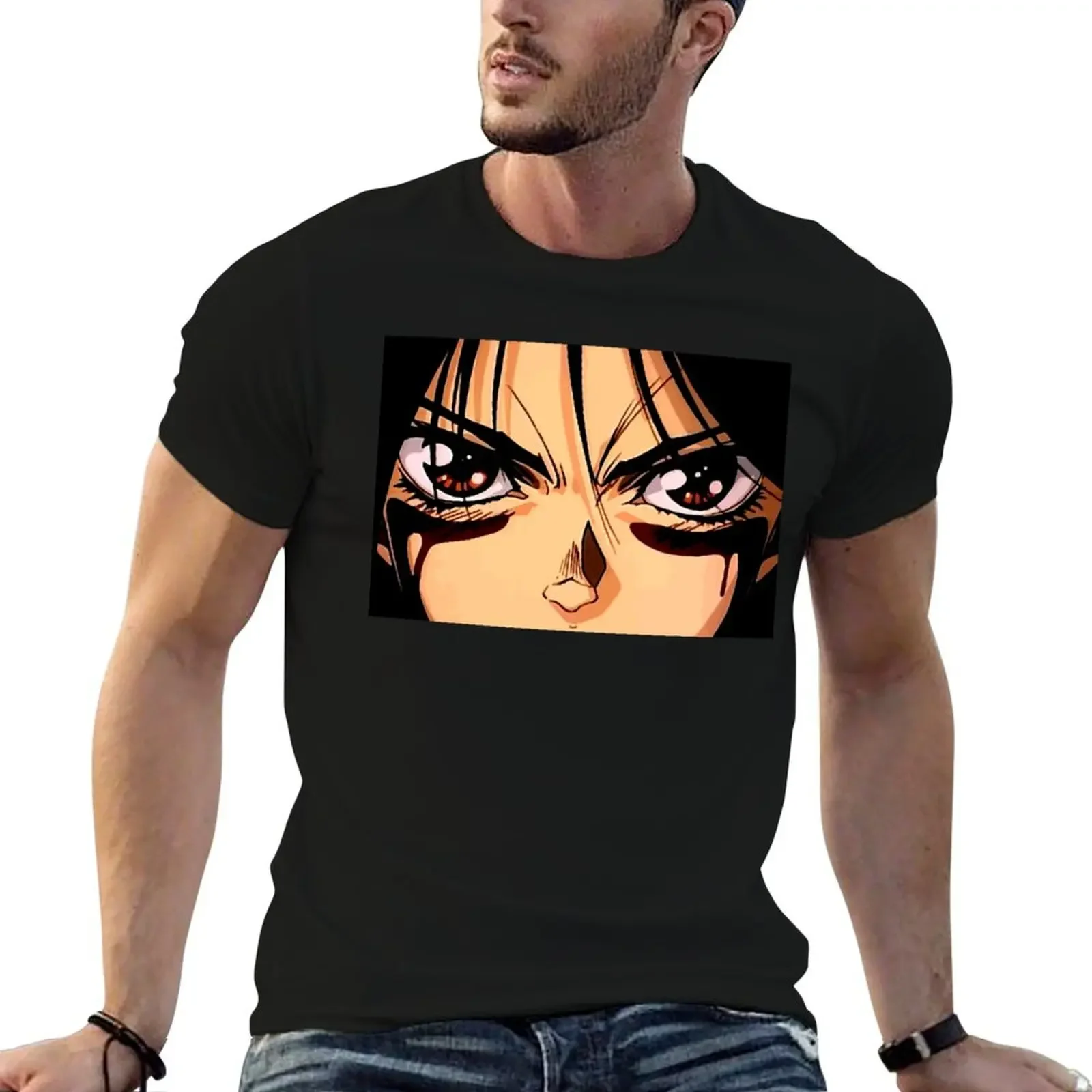 Gunnm - Gally - Alita: Battle Angel (Color) T-Shirt tops hippie clothes men clothings