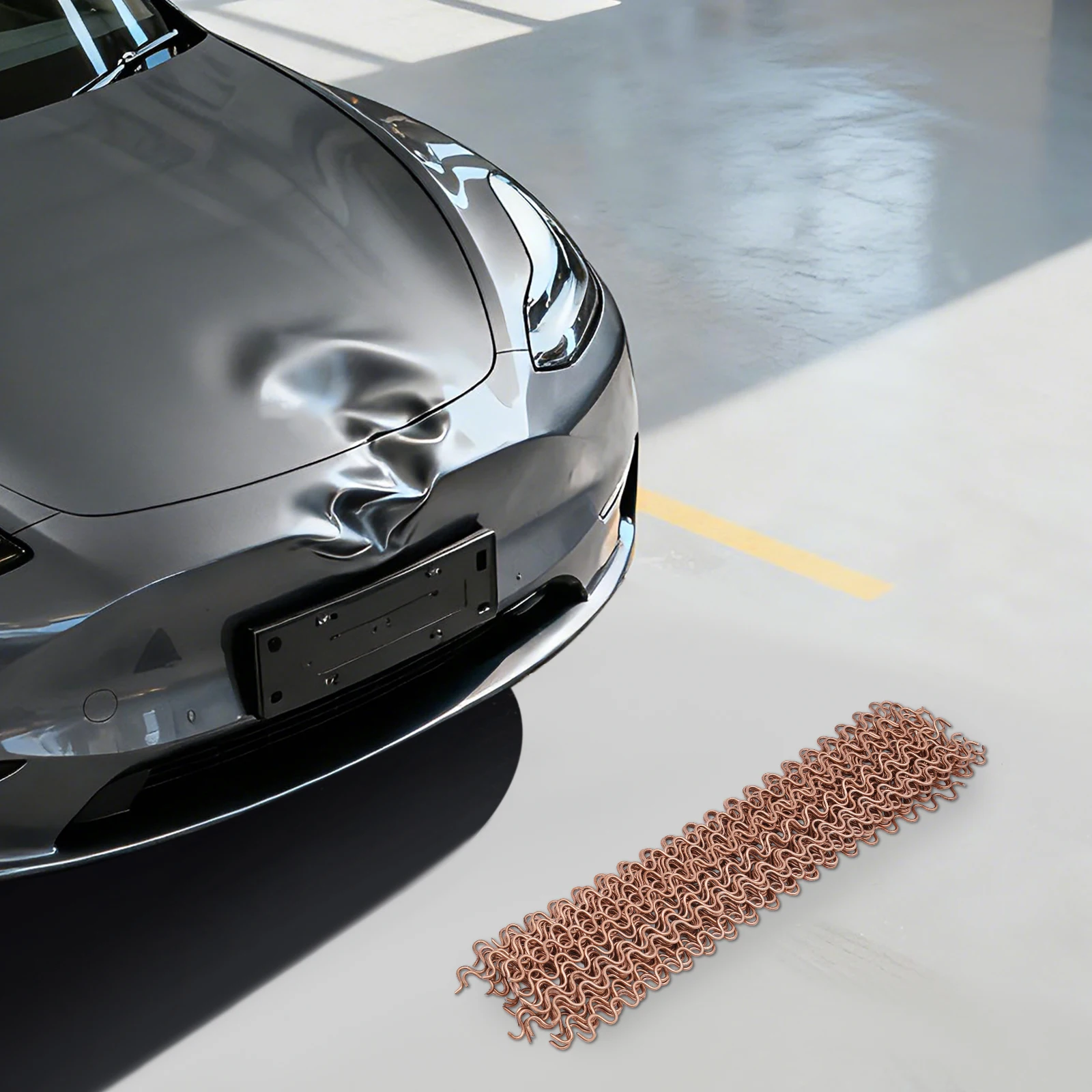 50 Stücke Kupfer Überzogene Eisen Welle Schweißdraht Automotive Blech Schweißstab Dent Puller Draht für Auto Reparatur Arbeit