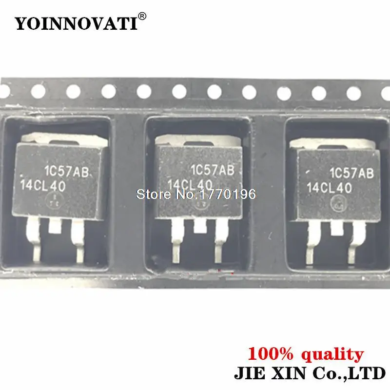 10pcs/lot new 14CL40 TO263 car computer board field effect tube IGBT ignition tube 14A/400V patch transistor