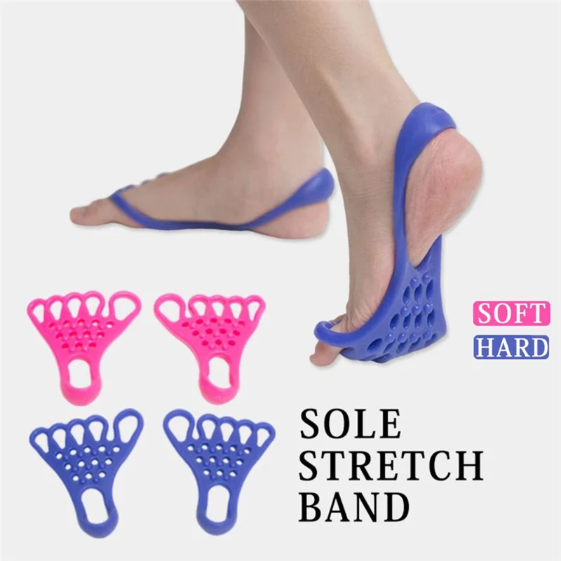 【COMPRAR y AHORA】Extraje adecuado para reflexología del pie y para masaje de pies: fortalecimiento y estirable para banda de extensión de pies rosa