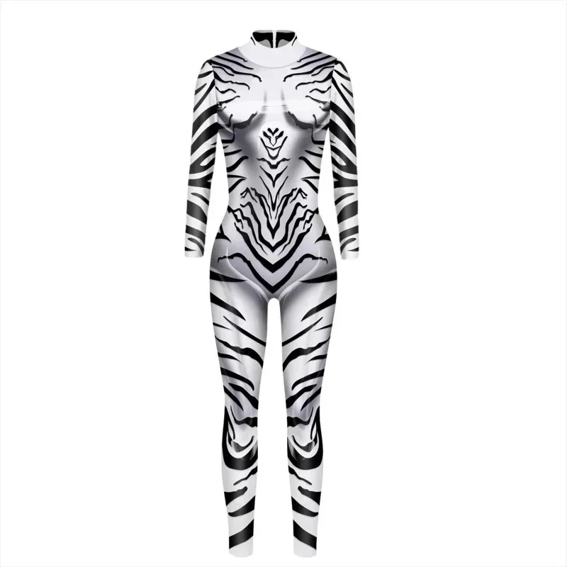 Attack On Titan Cosplay Costumes Halloween Party Jumpsuits Skeleton Catsuit Bodysuits Women Annie Leonhart Muscle Outfit Clo gom