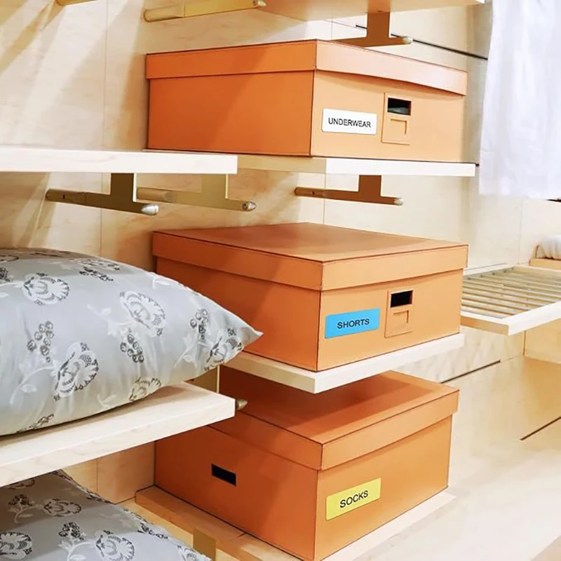 1/3Pcs Portable Colorful Transparent Label Paper Mini Sticker Waterproof Label Stickers Adhesive Label Office Supplies Gifts