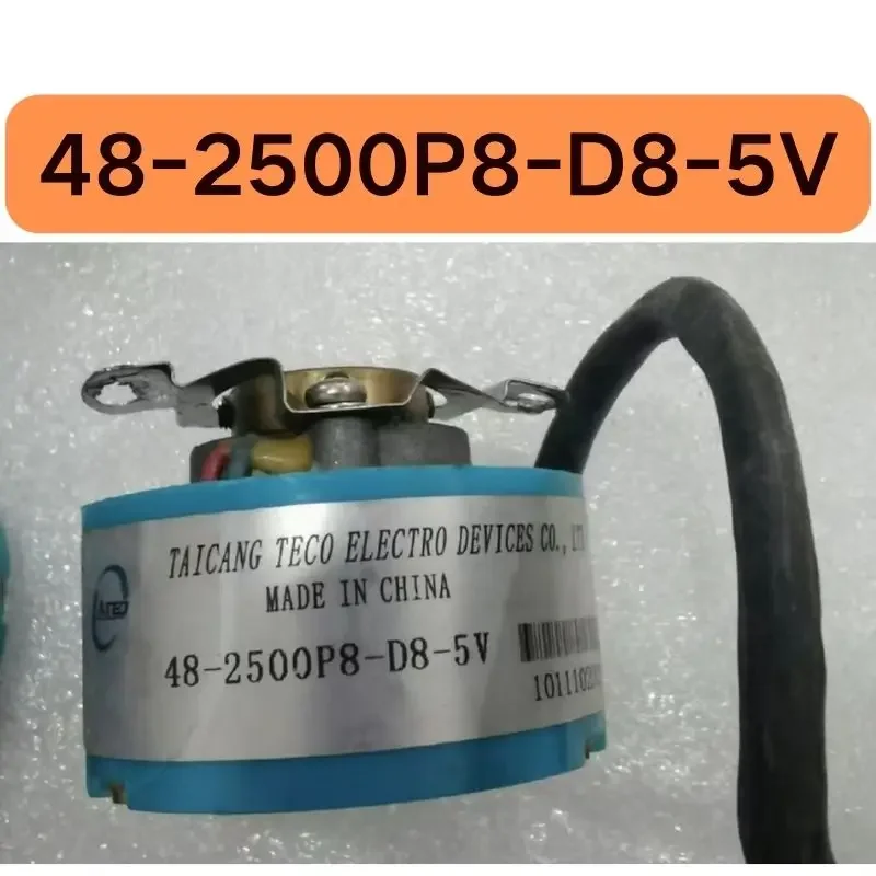 The second-hand servo encoder 48-2500P8-D8-5V tested OK and its function is intact