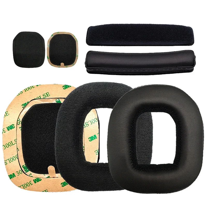 Replacement Earpads for Logitech Astro A50 A10 A20 A40 Headphones Leather Velvet Sleeve Earphone Earmuff head beam cushion