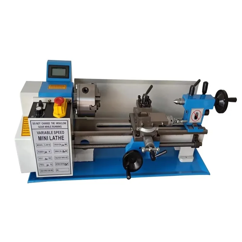

All Metal Gears EX210VX800 Bench Lathe Machine Metalworking Digital Control Benchtop Milling Spindle 220V Motor Variable Speed