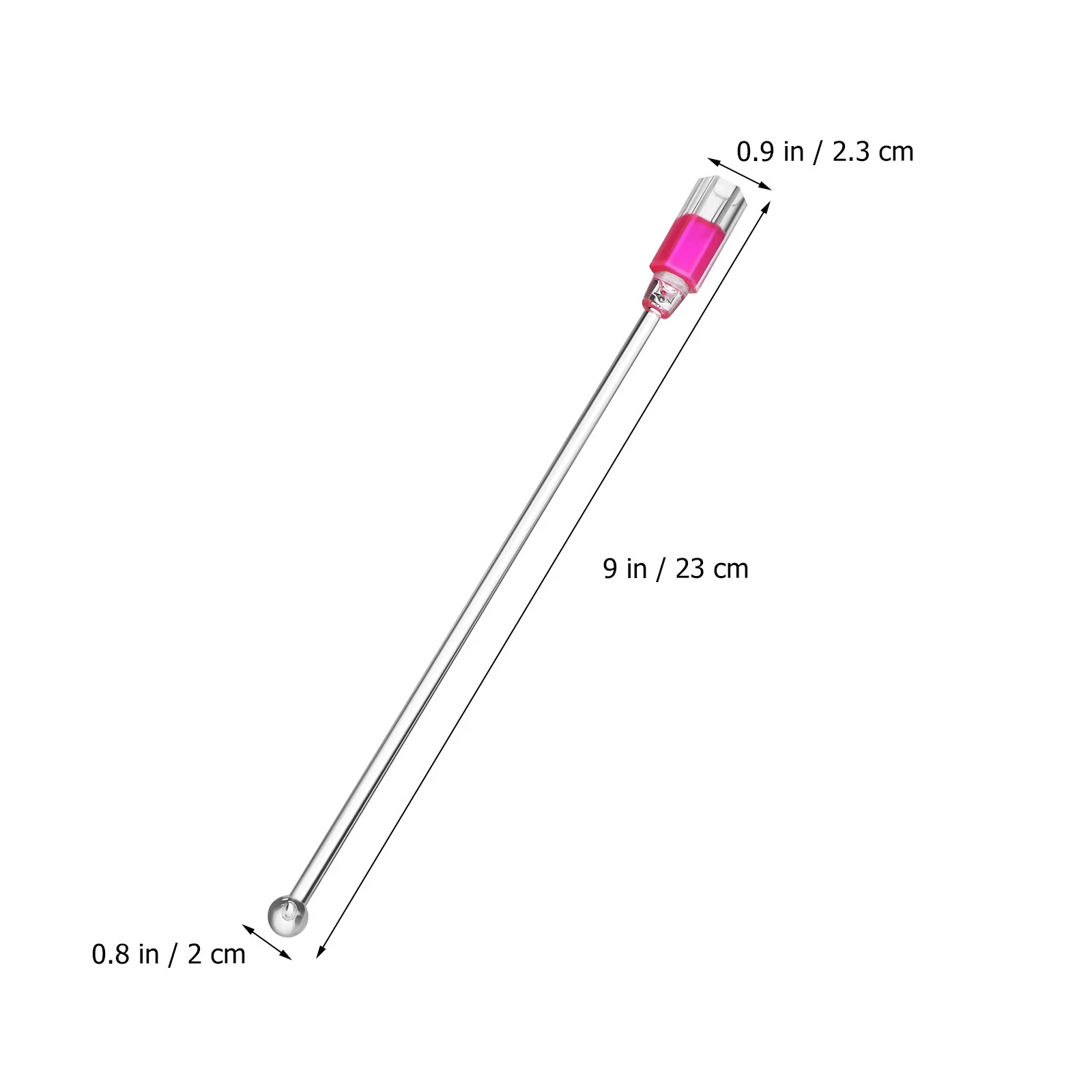 

10Pcs Drinks Swizzle Sticks Clear Long Plastic Stirring Rods Mixer Stirrers Coffee Bar Beverage Sticks