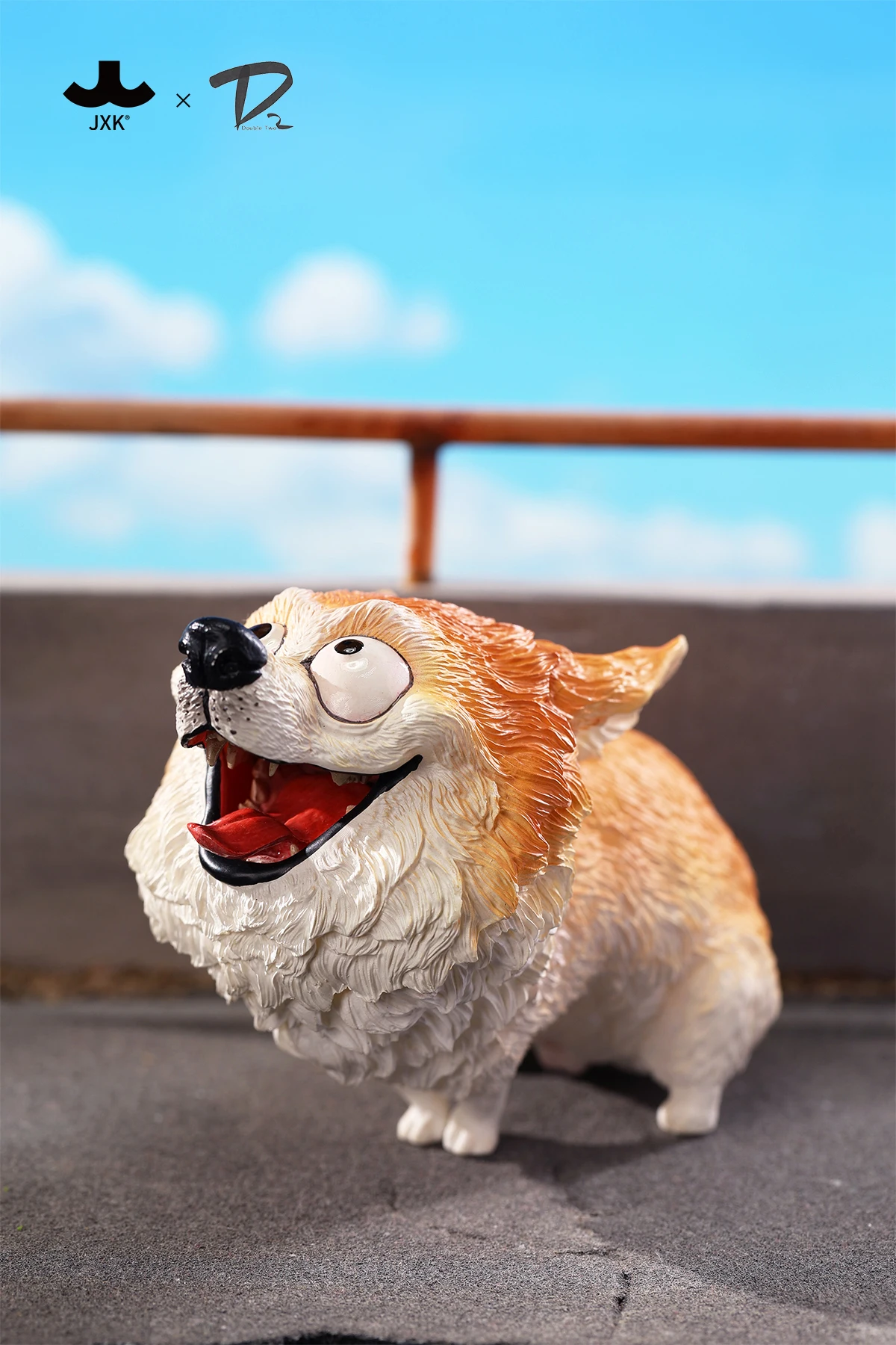 JXK D2 – ornement du zodiaque chinois, poney, tigre, Dragon, chien, modèle Animal mignon, jouets figurines d'action en résine, nouveau