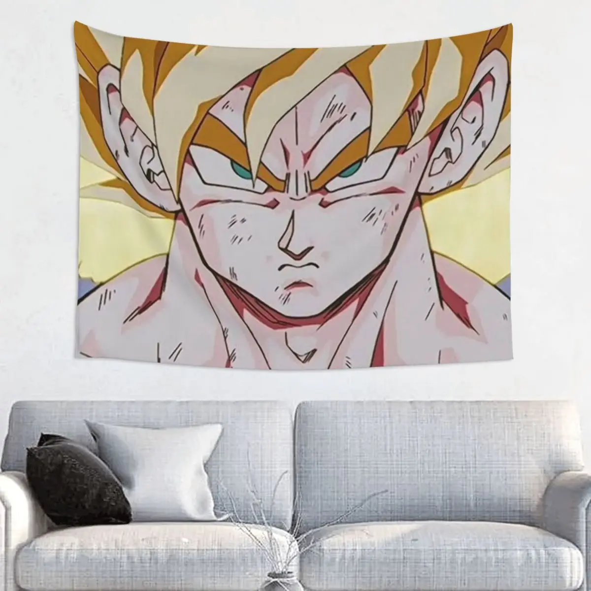 Tapiz de Anime Dragon Ball Z Dragonball para dormitorio, tapices decorativos, telón de fondo colgante de pared para habitación