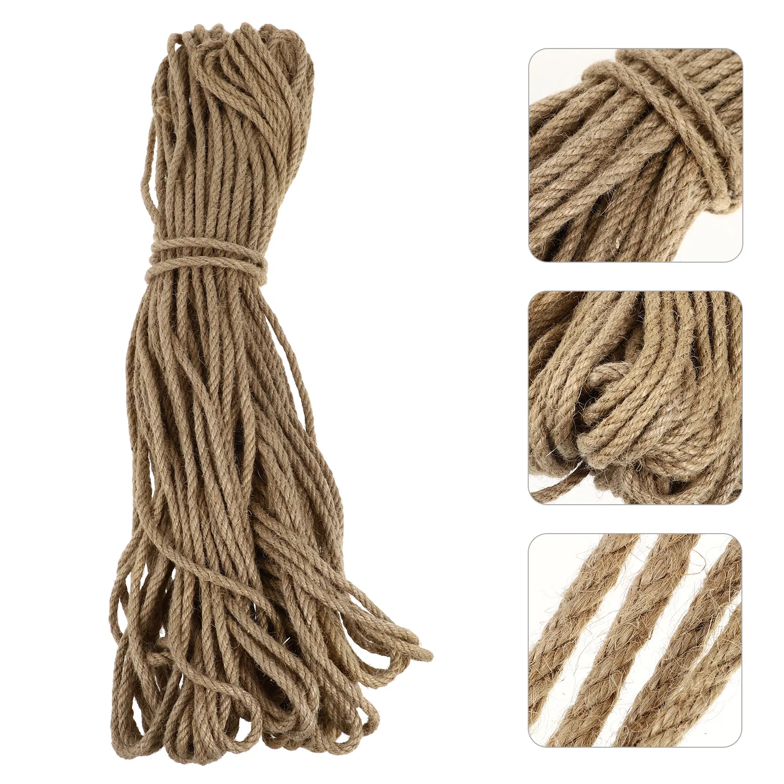 

Cat Climbing Rope 50M Jute Thread Twine Gardening Accessories Replacement Crafts Decorations Hemp Cord Natural String Art