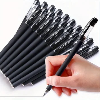 20pcs 0.5mm black/blue/red ballpoint pens, for office use, business signature pens, high-grade ink ballpoint pens, smooth writin