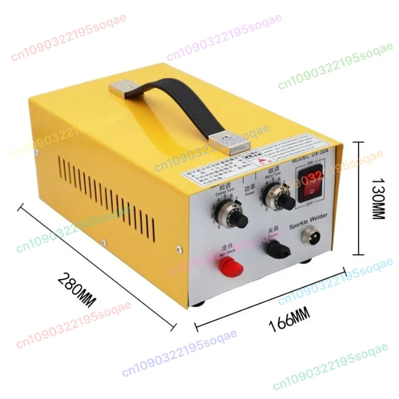 

Hand Held Pulse Spot Welder, Welding Machine, Gold and Silver Jewelry Processing, New, 80A