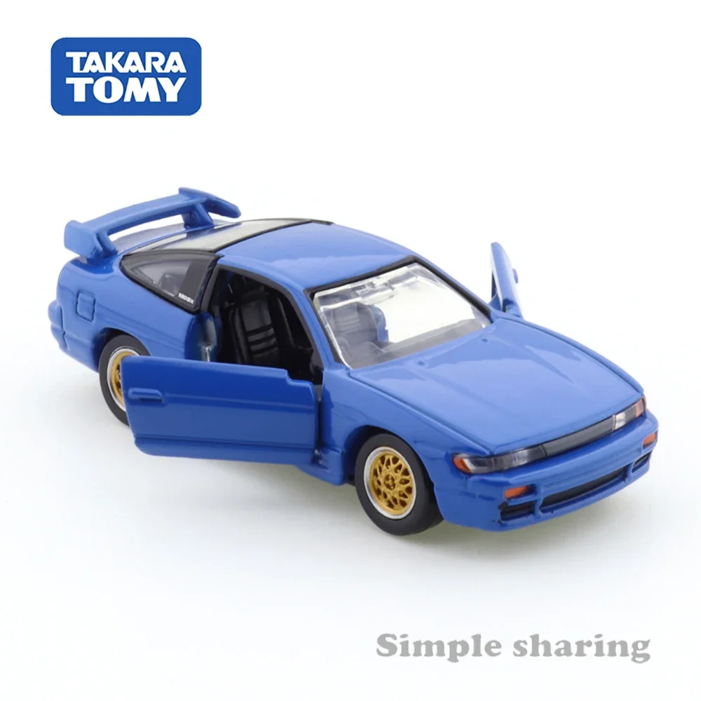 Takara Tomy Tomica Premium 39 Sileighty (RPS13 Kai) Initial D 1:62, modelo de coche, réplica de serie, regalos de Navidad para niños, juguetes para