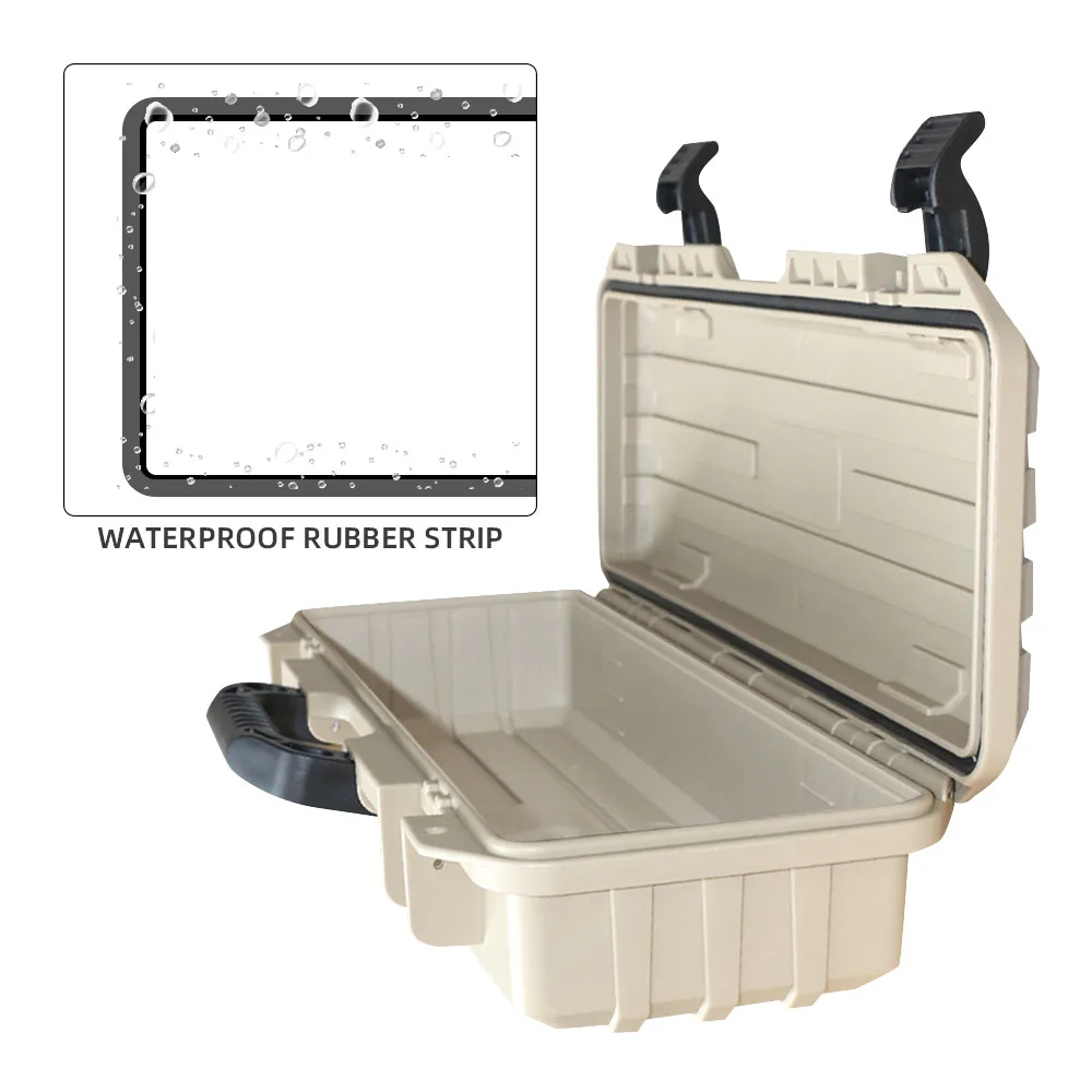 Long Toolbox PP Plastic Instrument Storage Tool Chest Waterproof and Moisture-proof with Cotton Suitcase Tool Box Organizer