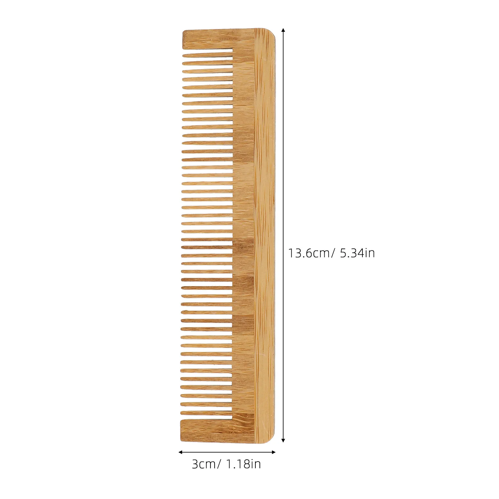 12 pcs Beard Brush Men Handle Hair Tool Grooming Comb Halloween Christmas New Year Bamboo Hair Comb Beard Comb Hair Combs