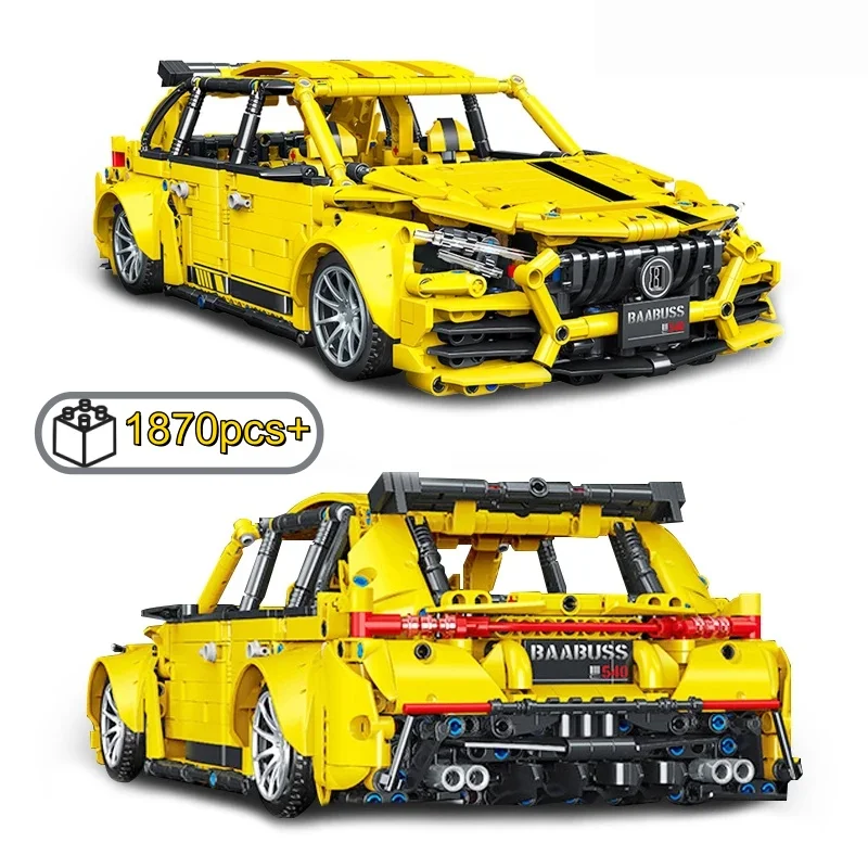 

Технические скоростные гонки, строительные блоки, модель спортивного автомобиля Moc, сборка кирпичей, игрушки для детей, подарки на день рождения, Рождество, Хэллоуин