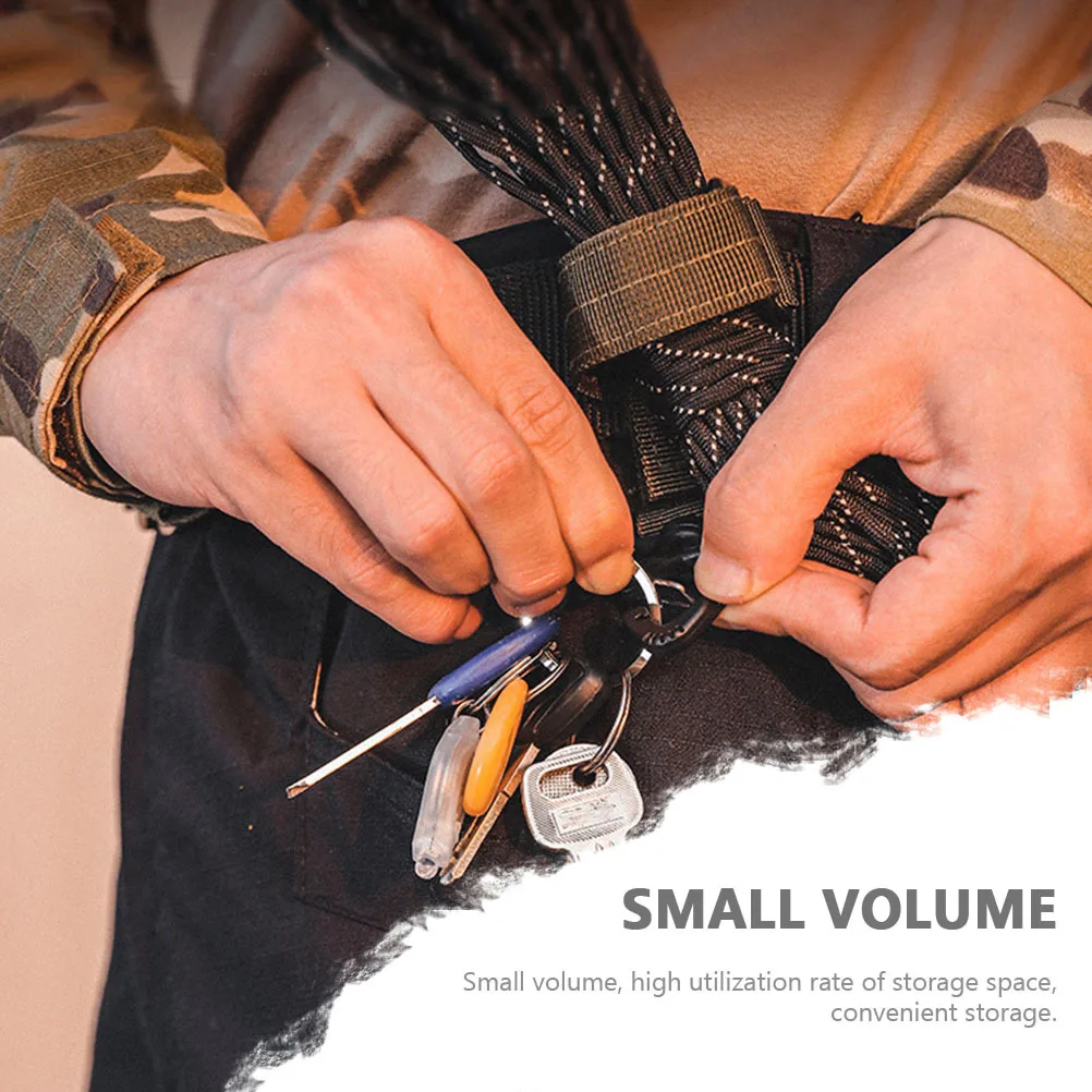 

4Pcs Gloves Storage Strap Durable Nylon Glove Leash Outdoor Climbing Rope Organizer Hiking Camping Buckle Glove Strap