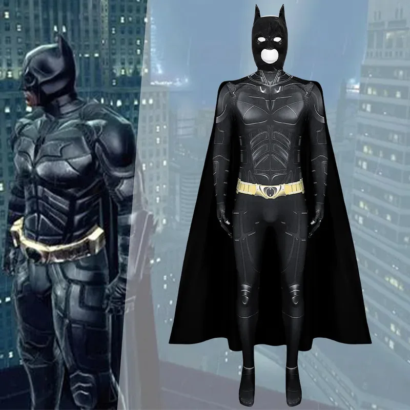 

Halloween Christmas Alliance Cosplay Bruce Wayne Bodysuit Stage Performance Costume