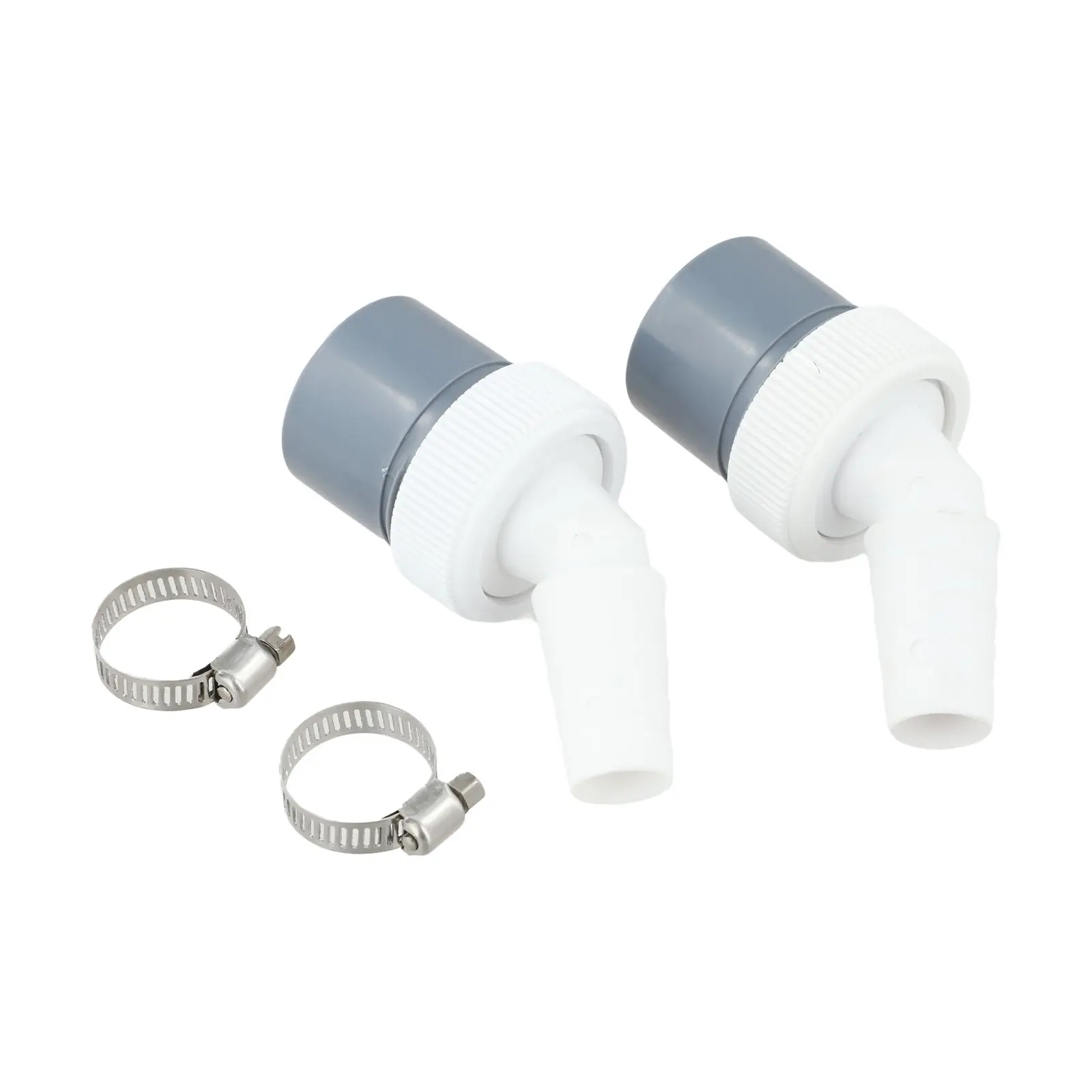 

Washing Machine Drain Adapter Set 2 Pcs for Seamless Installation with Hose Clamps for Dishwashers and Washing Machines