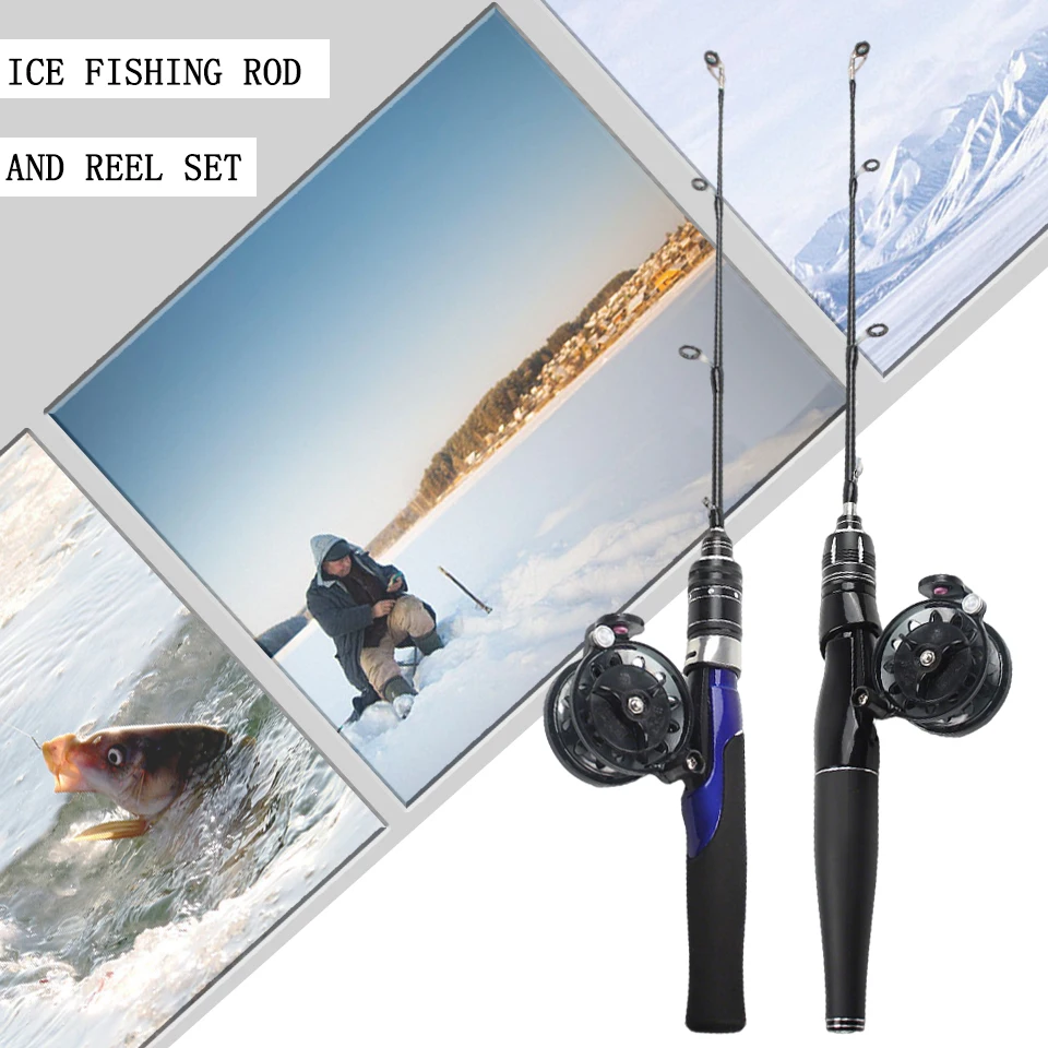 This 50cm Ice Fishing Rod Set Is Available in 5 Different Models To Perfectly Match Your Target Fish Species and Fishing Style.