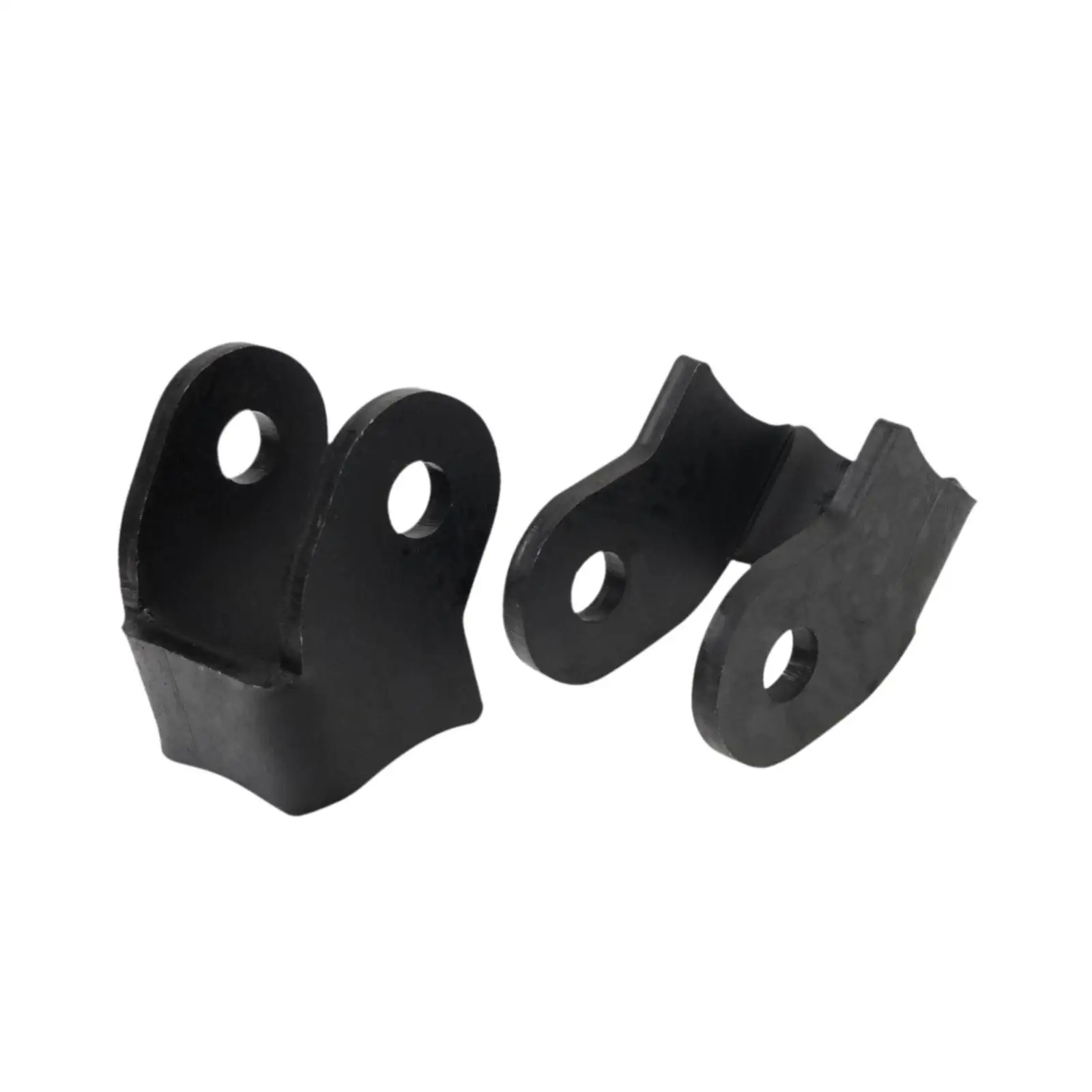 Sturdy Automotive Shock Brackets Weld Mount Heavy Duty Curved Design for 3 Inch Axle Off Road Repair