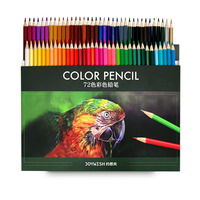 Professional Artist Student Wooden Colored Pencils (12/18/24/36/48/72) - Vibrant Set for Drawing, Sketching Art School Supplies