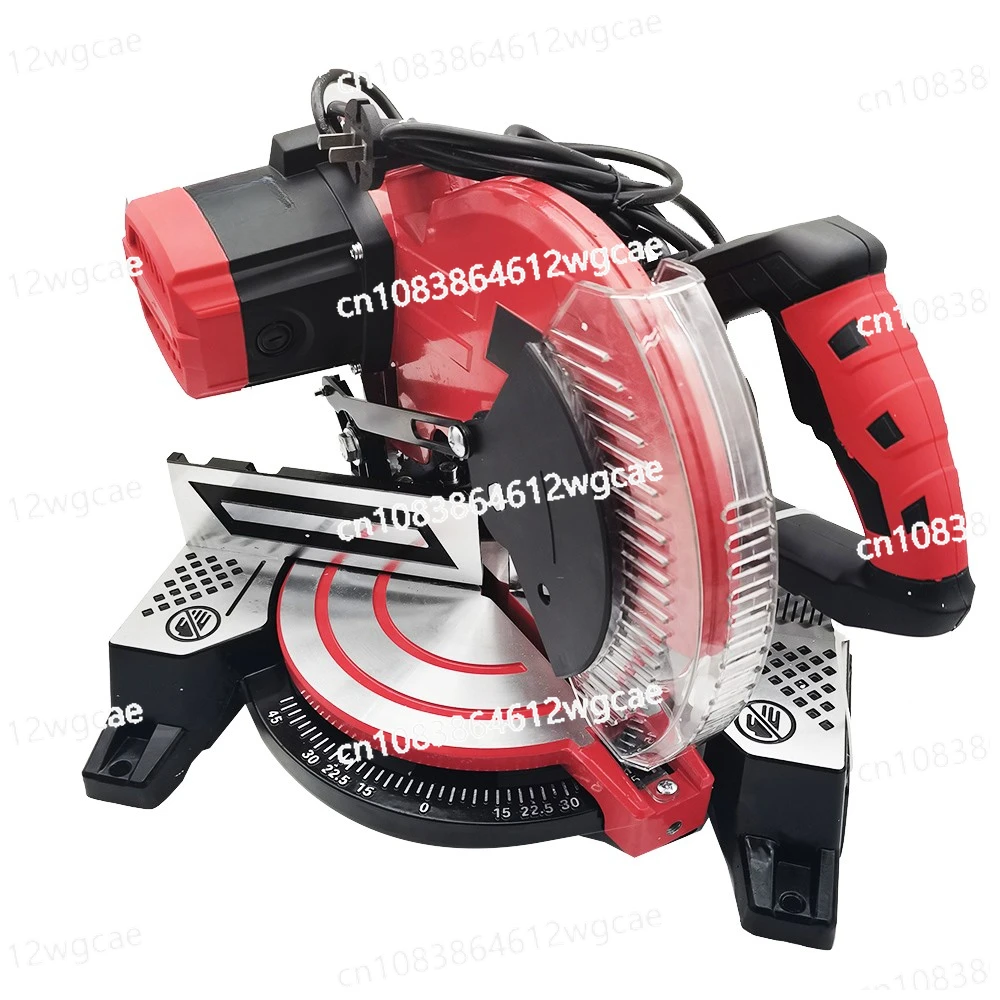 

10 Inch Electric Saw Aluminum Machine 220V/1800W Multifunctional Circular Saw 45 Degree Cutting Miter Sawing Aluminum Machine