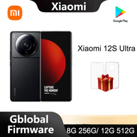 Xiaomi 12S Ultra Global Version Smartphone Celular Snapdragon 8 Gen 1+ Octa Core Black 12G 512G used phones no charger