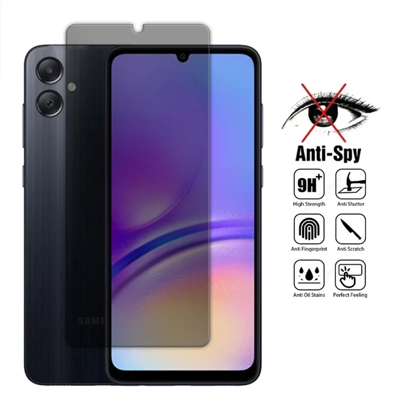 

For Samsung Galaxy A06 Glass For Samsung A05 A05s A06 4G Tempered Glass 2.5D Privacy Protection Screen Protector For Galaxy A06