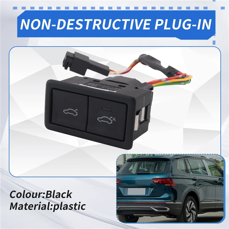 5NG959832A MQB Platform Electric Tailgate Delay Closing Switch Harness For VW Tuang Passat Tiguan Touran T-ROC Skoda - Image 4