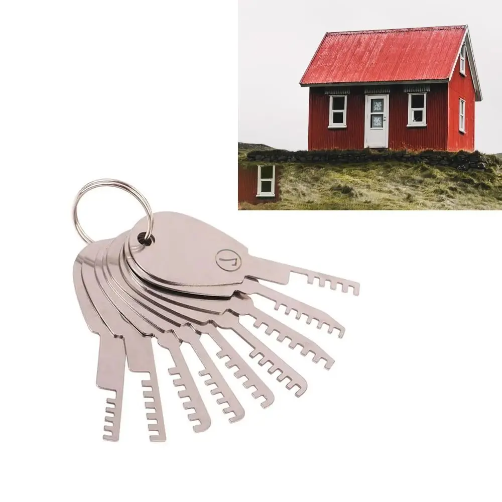 

Stainless Steel Multifunctional Lever Tools Sturdy Durable Firefighting Prying Tools Lock Installation Rust-proof Bottle Opener