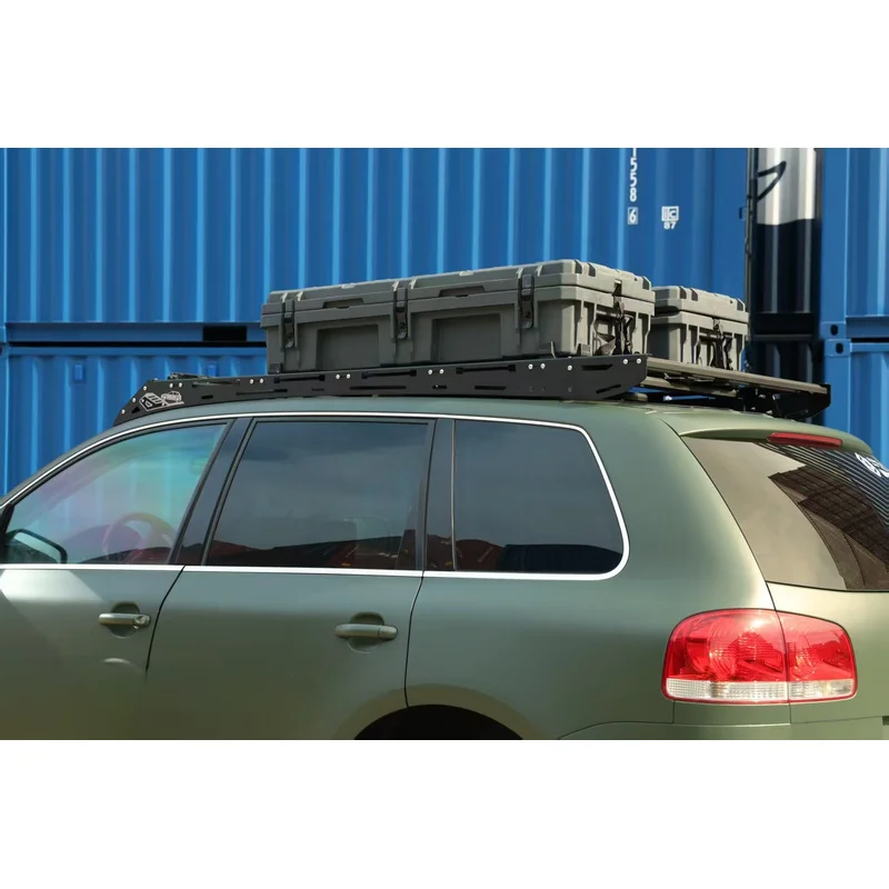 Hot Selling High Quality Steel Super Slim Modular Roof Cargo Rack Custom Fit 4x4 Modification Accessories For Cayenne 95