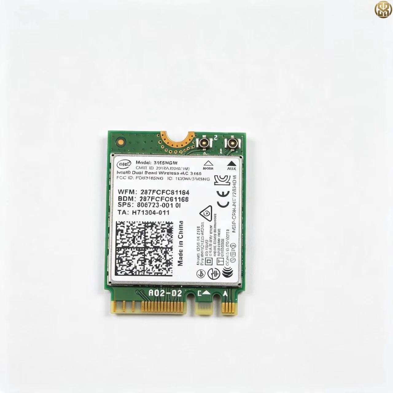 Wireless-AC 3165NGW M.2 NGFF WiFi Card 433Mbps Dual Band Bluetooth 4.0 Upgrade Wireless Module For Laptop
