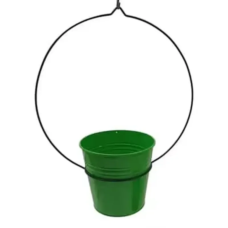 for Modern Hanging Metal Plant Stand Indoor Outdoor Wall Mounted Flower Pot Holder Decorative Garden Balcony Planter Rack